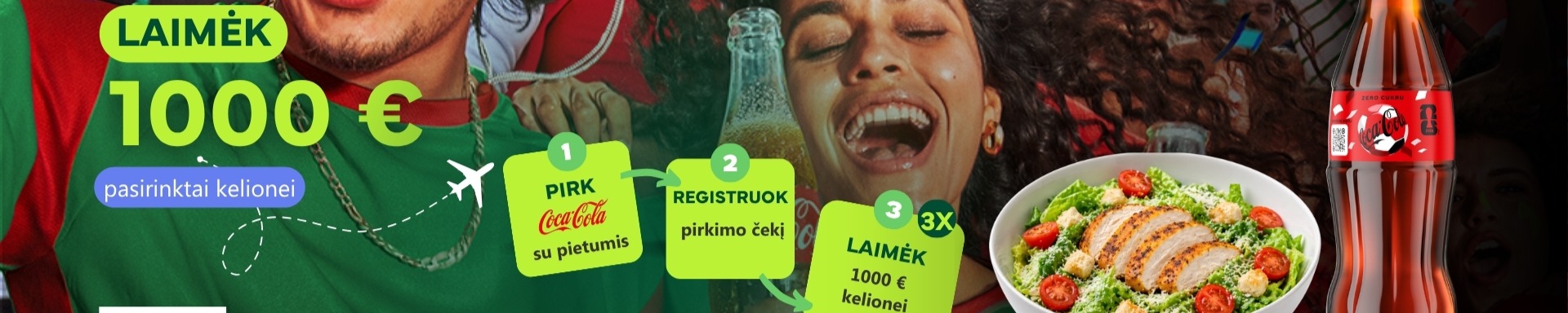 Laimėk savo vasaros kelionę su „iLunch“ ir „Coca-Cola“!
