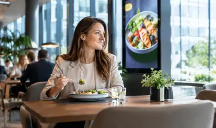 Ar veikia reklama verslo centrų restoranuose?
